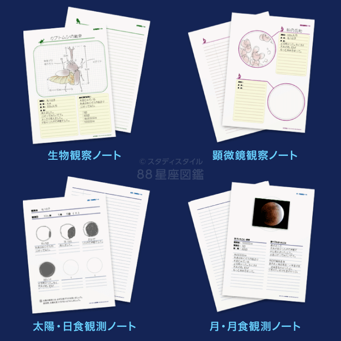 星座早見表ダウンロード 星座図鑑